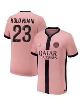 Paris Saint-Germain Randal Kolo Muani #23 Ausweichtrikot 2024-25 Kurzarm